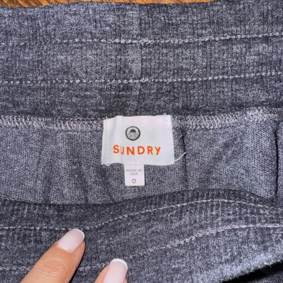 Sundry Womens Blue Two-Piece Jogger Pants & Top Set Size XS 0 - Picture 6 of 9